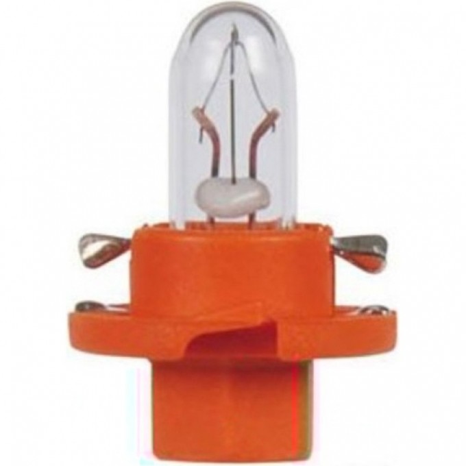 Лампа NARVA BAX 12V 1.1W BX8.4d min10 orange 84208194