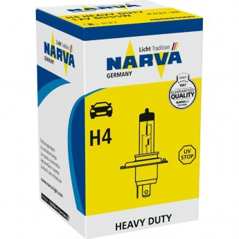 Лампа NARVA HEAVY DUTY H4 24V 75/70W P43T-38