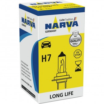 Лампа NARVA LONG LIFE H7 12V- 55W PX26d