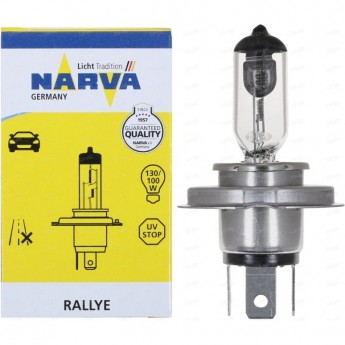 Лампа NARVA RALLYE H4 RA 12V 130/100W P43T C1