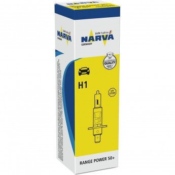 Лампа NARVA RANGE POWER 50+ 55W H1 12V