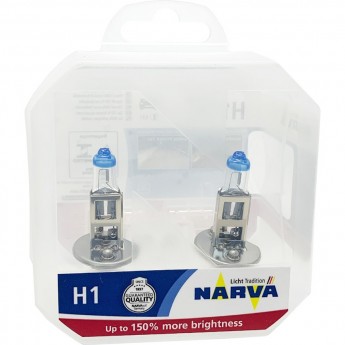 Лампа NARVA RANGE POWER 50+ H7 12V PX26d S2 55W 2шт.