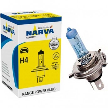 Лампа NARVA RANGE POWER BLUE+ H4 60 55 P43t-38 12V