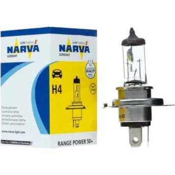 Лампа NARVA RANGE POWER BLUE+ Н4 12V 60/55W P43t-38 NVA C1