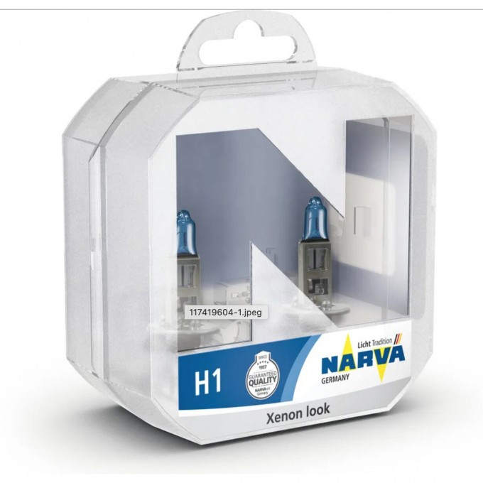 Лампа NARVA RANGE POWER WHITE H1 12V 85W W5W W2.1x9.5d 2 шт. 81075801