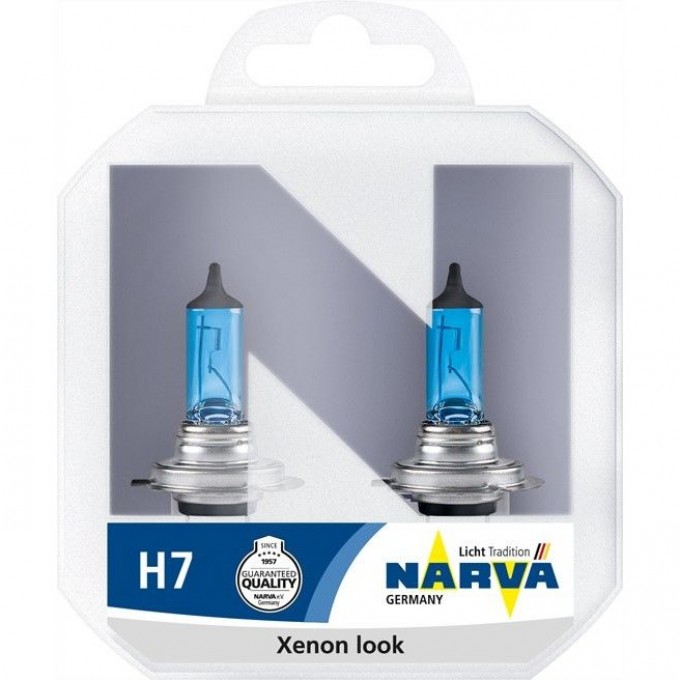 Лампа NARVA RANGE POWER WHITE H7 12V 55W Px26d S2 2 шт. 73862010