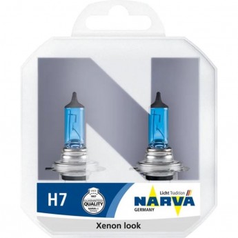 Лампа NARVA RANGE POWER WHITE H7 12V 85W + W5W 4 шт.