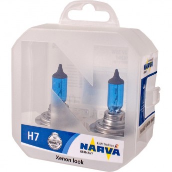 Лампа NARVA RANGE POWER WHITE H7 W5W 85 PX26d 4500K H7 2шт.