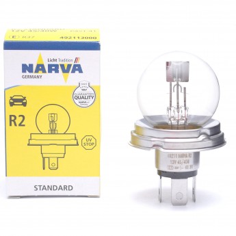 Лампа NARVA STANDARD 12V 45/40W R2 P45t 41