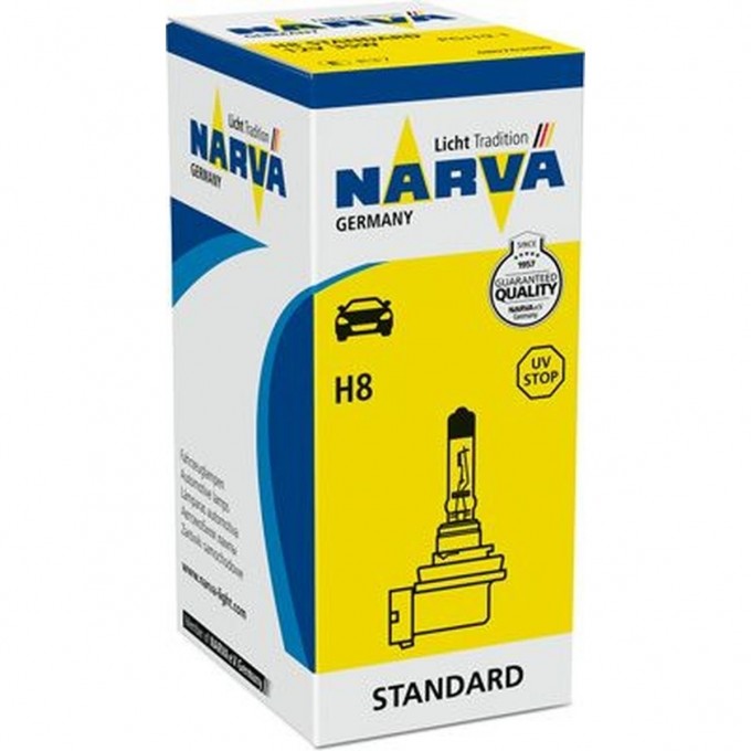 Лампа NARVA STANDARD 12V H8 35W PGJ19-1 78964859