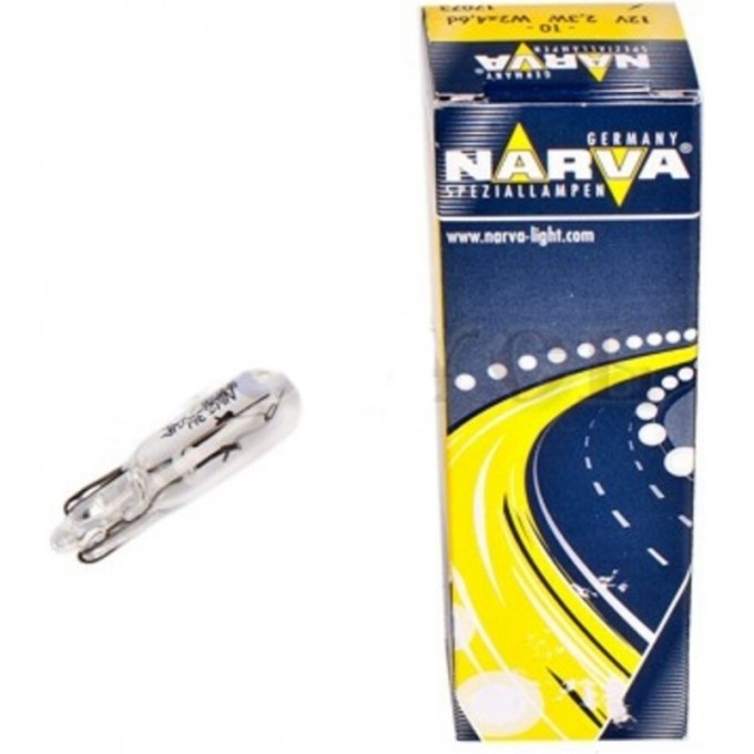 Лампа NARVA STANDARD 12V W2.3W 2.3W 80127155