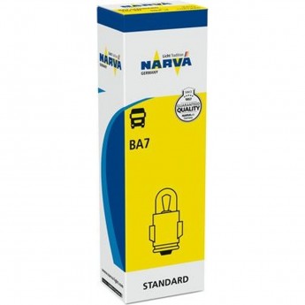 Лампа NARVA STANDARD 24V BA7 3W BA7s