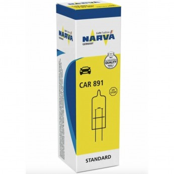 Лампа NARVA STANDARD №891 8W G4 12V