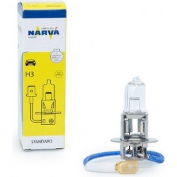 Лампа NARVA STANDARD H3 12V 55W PK22s super white