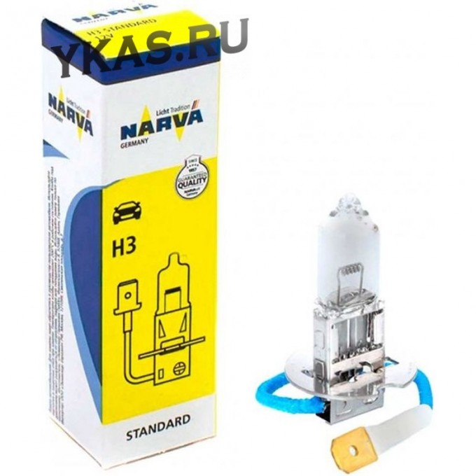 Лампа NARVA STANDARD H3 24V 70W PK22s NVA C1 81072812