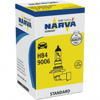 Лампа NARVA STANDARD HB4 12V 55W P22d