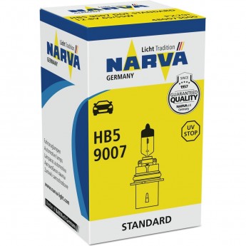 Лампа NARVA STANDARD HB5 12V PX29T 65/55W