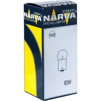 Лампа NARVA STANDARD R5W 5W 12V BA15S